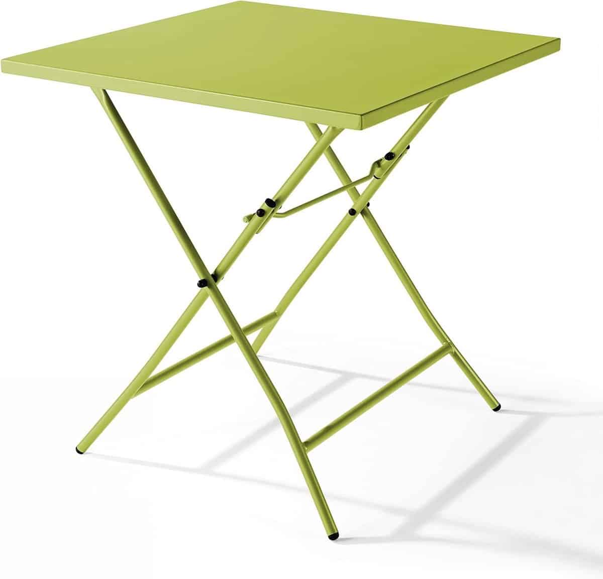 klaptafel vierkant vouwtafel tuintafel buiten eten opklapbaar