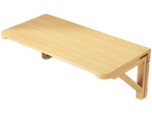 Klaptafel - Wandbureau - Ruimte Besparen - Massief Hout