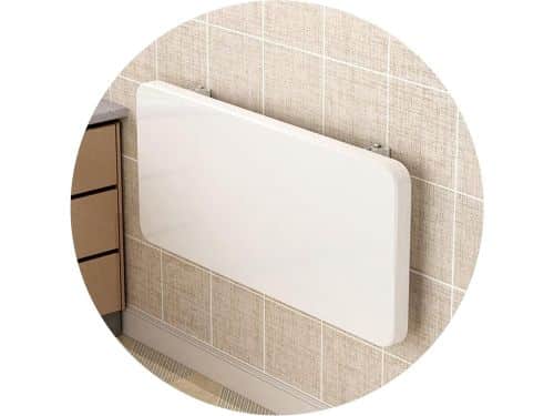 Klaptafel Wandmontage - Opklapbureau Vouwtafel - Ruimte Besparen - Stabiel