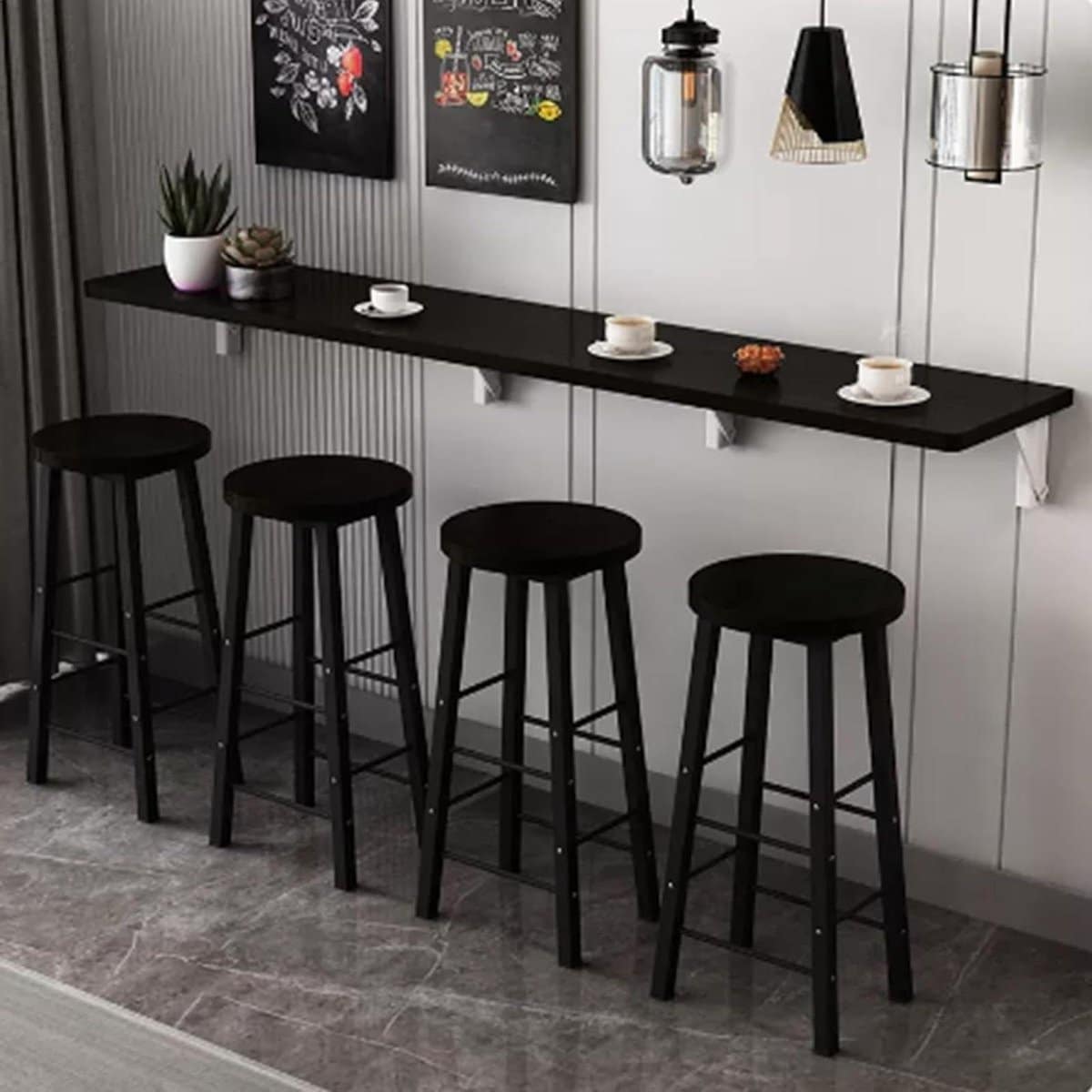 klaptafel wandtafel opklapbaar ruimte besparen inklapbaar