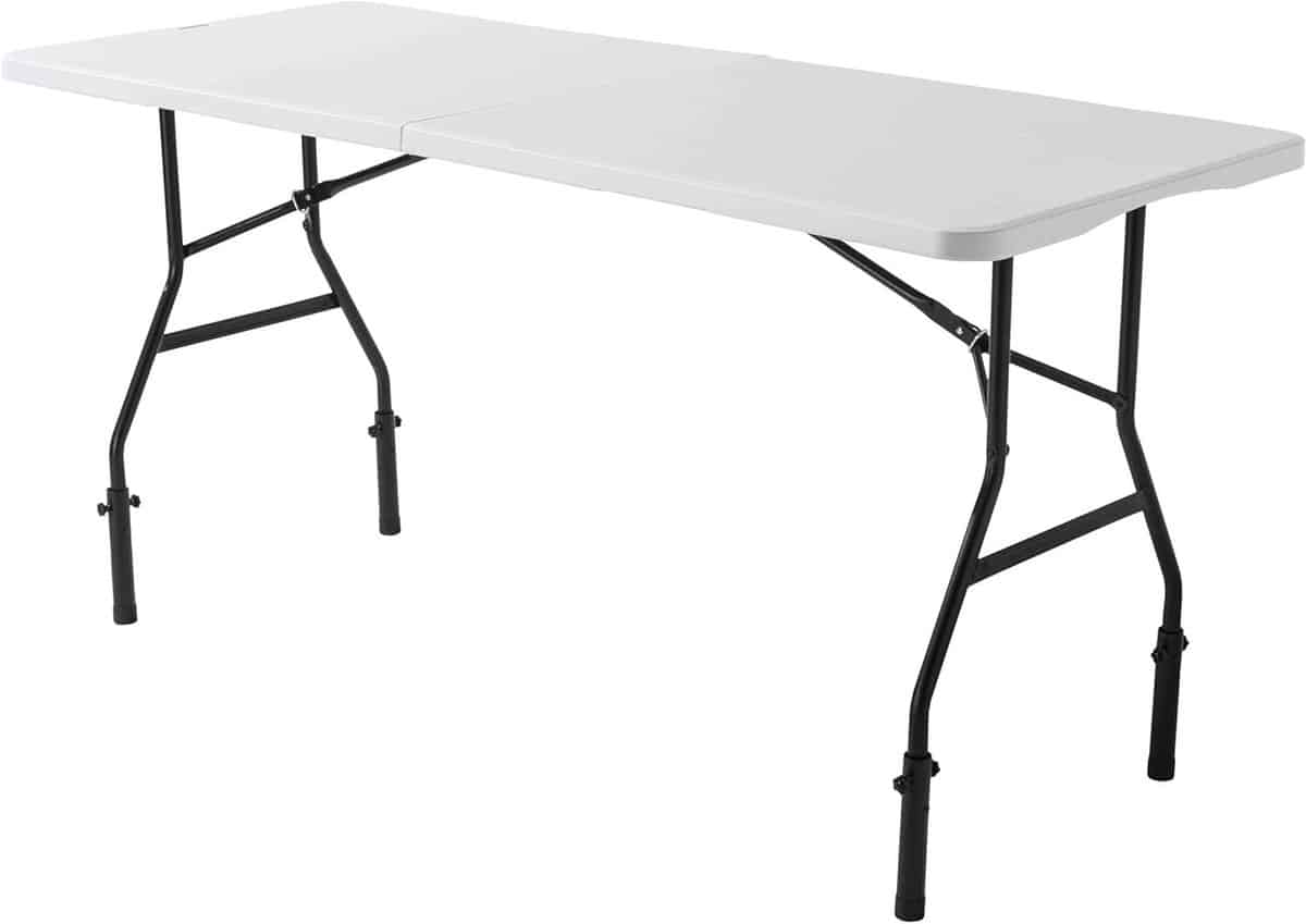 klaptafel wit buffettafel feesttafel evenementen organiseren verstelbare