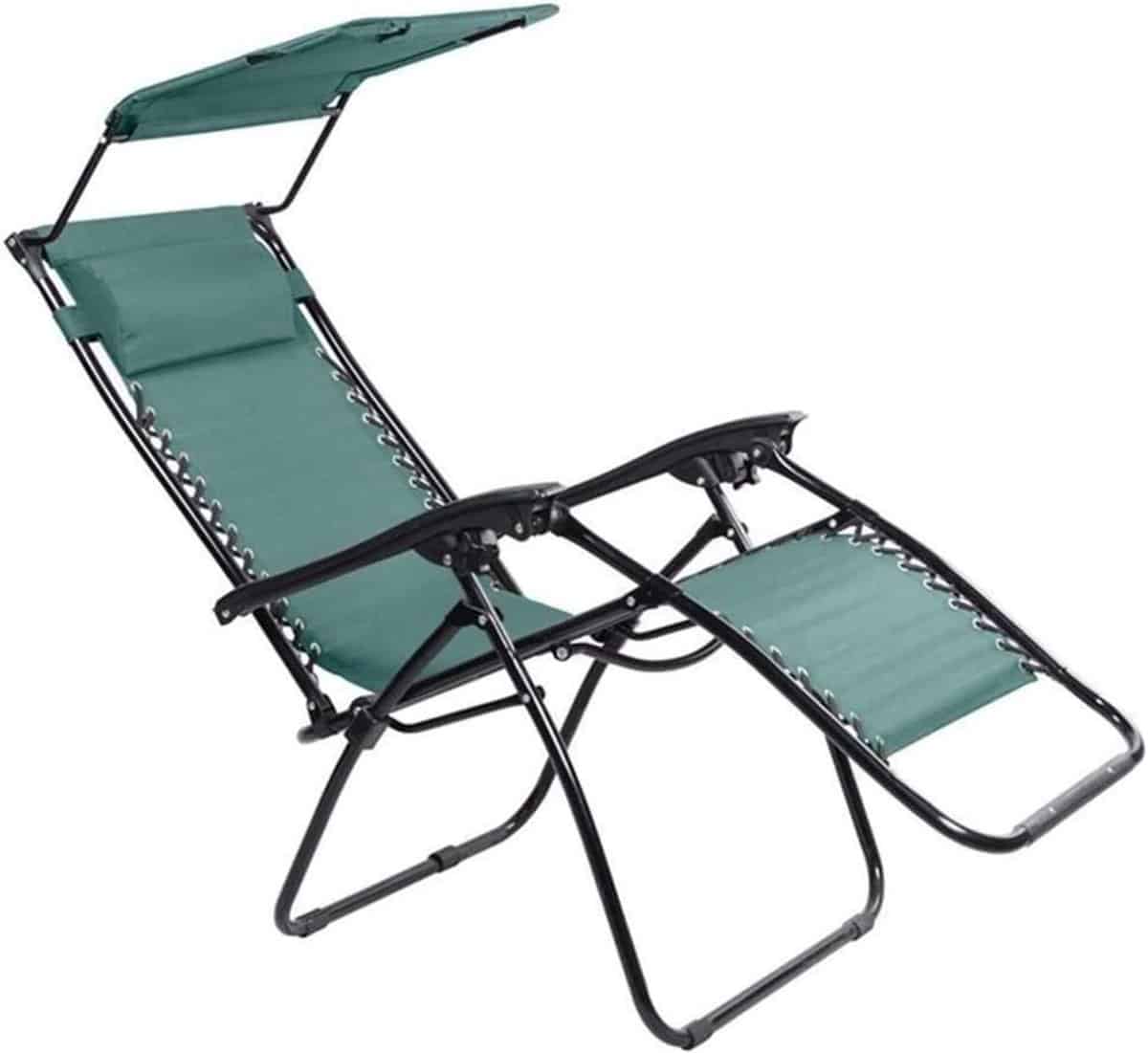 klassieke ligstoel tuinstoel lounger ontspannen in de tuin
