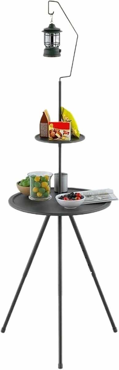 kleine klaptafel draagbare tafel outdoor avontuur dubbellaags