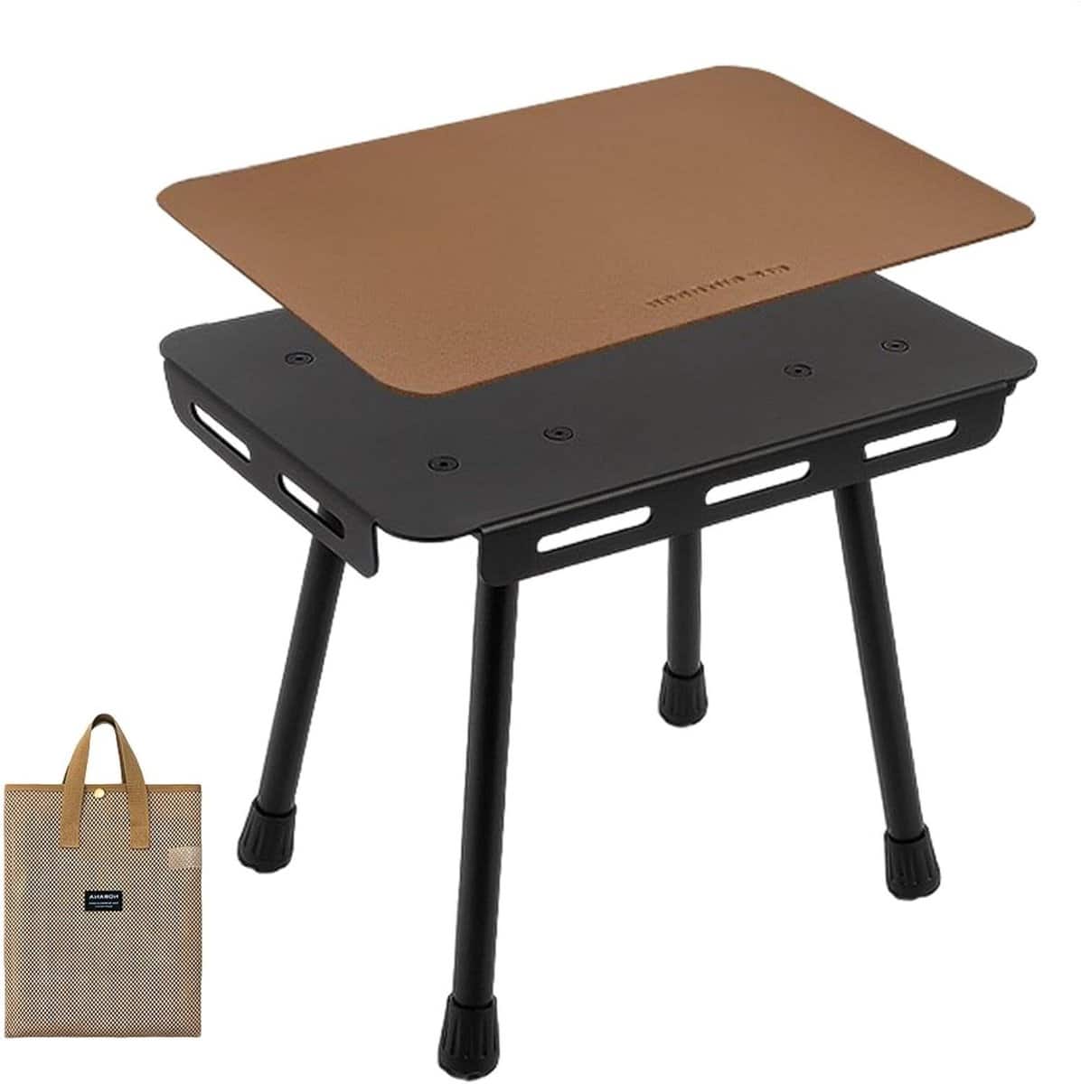 kleine klaptafel kampeertafel picknicktafel buitenactiviteiten versterkt aluminium
