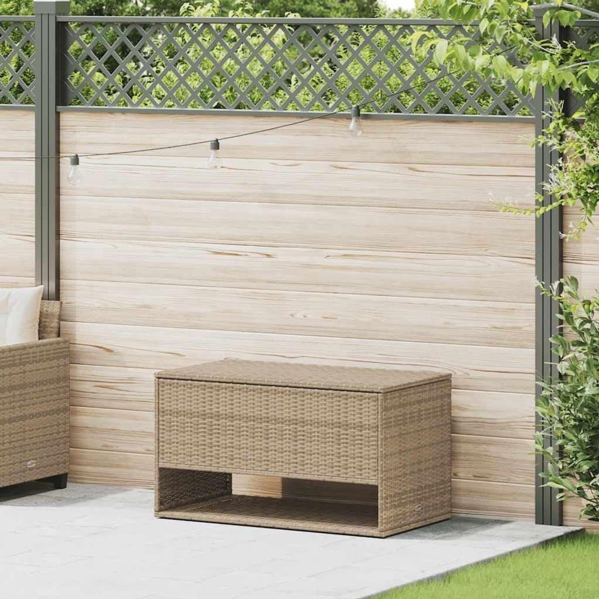 kussenbox opbergbox tuin tuinspullen opbergen waterdichte binnenzak