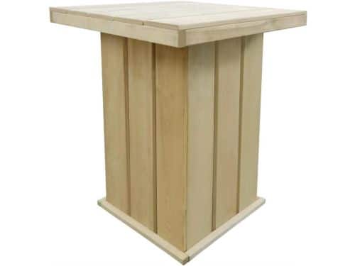 Leepesx Bartafel voor buiten, 75 x 75 x 110 cm