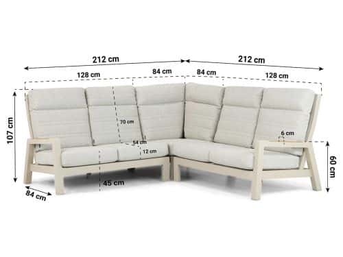Lifestyle Evora hoek loungeset 3-delig
