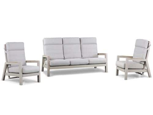 Lifestyle Evora stoel-bank loungeset 3-delig