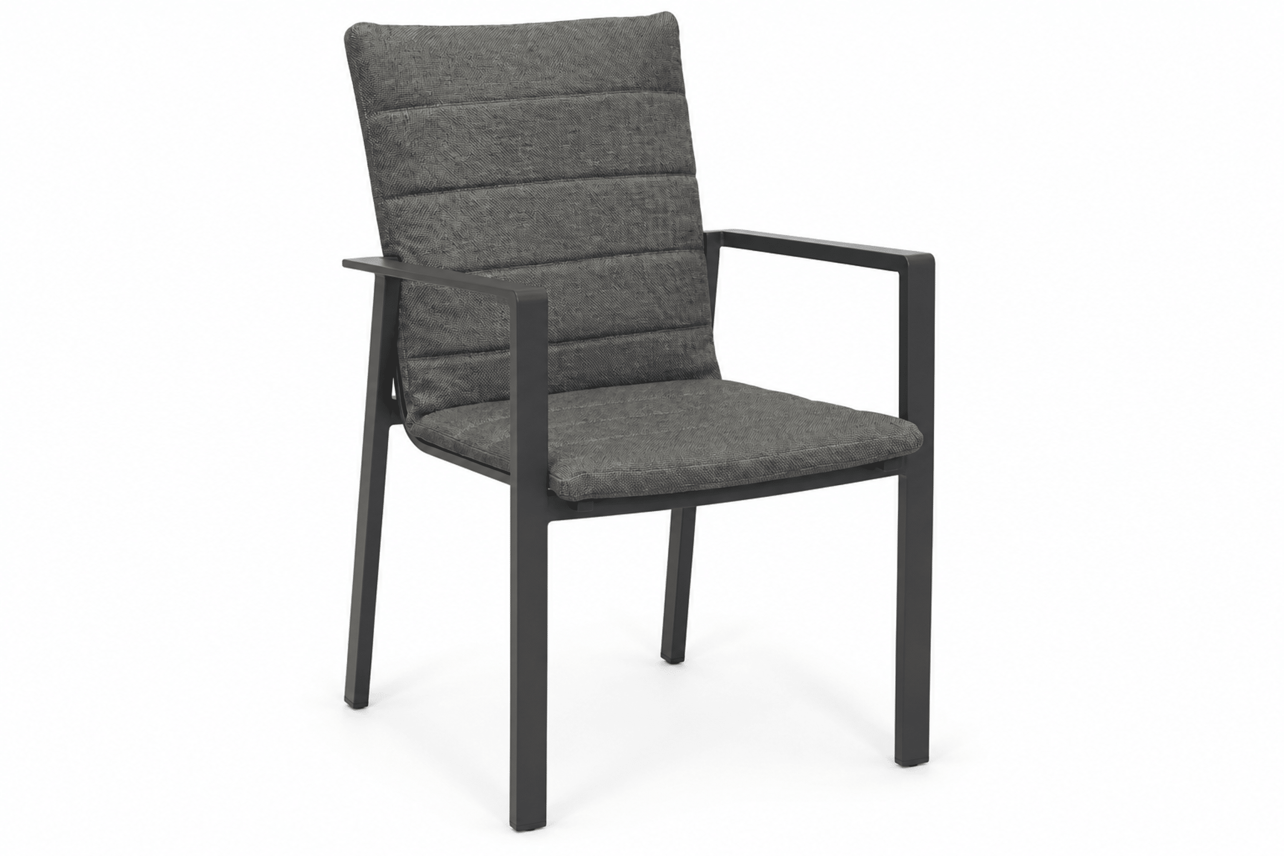lifestyle timo dining tuinstoel antraciet/dark grey