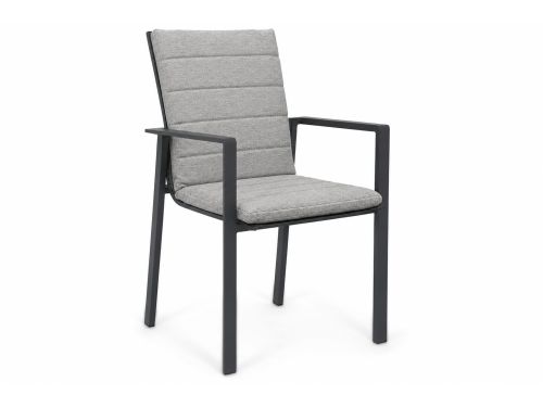 Lifestyle Timo dining tuinstoel antraciet/earth