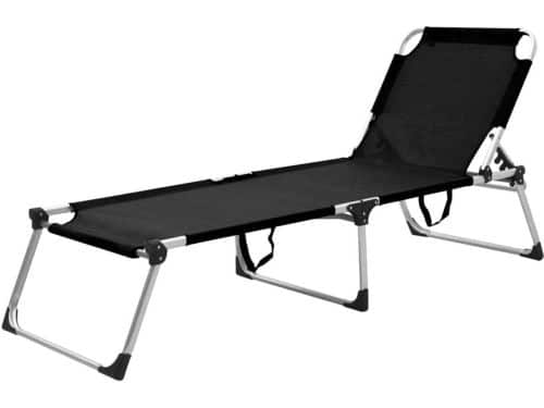 Ligbed extra hoog - Loungebed senior - Buiten ontspannen
