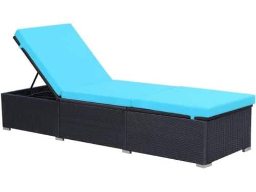 Ligbed Poly Rattan - Lounger Tuinstoel - Ontspannen in de