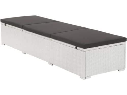 Ligbed Polyrotan - Loungestoel Terras - Ontspannen Buiten - Verstelbare