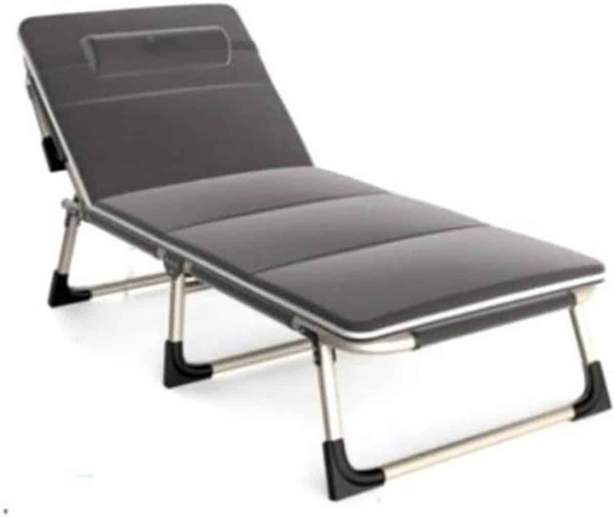 ligstoel lounge stoel opklapbed balkon ontspannen zomer