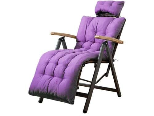 Ligstoel Lounge - Voustoel Siësta - Ontspannen Buiten - Ergonomisch