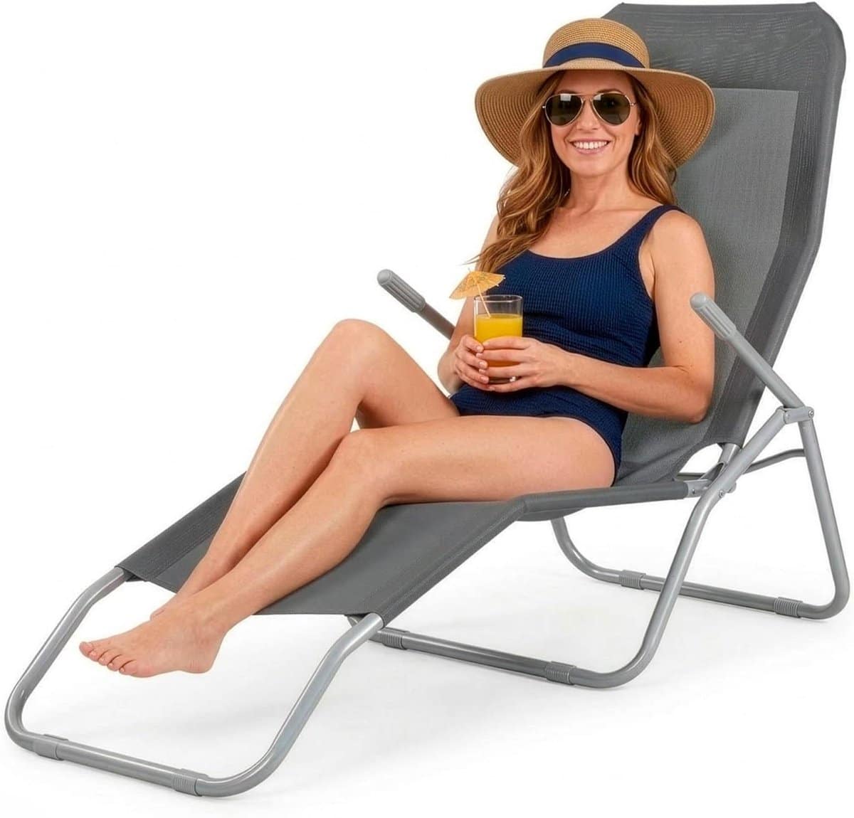 ligstoel verstelbaar tuinstoel lounger ontspannen buiten ergonomische