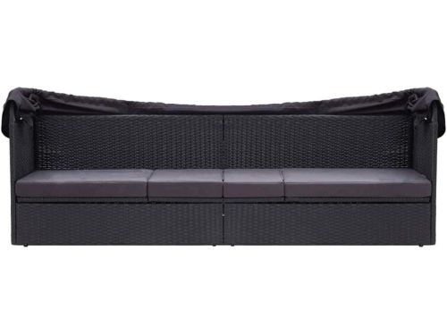 Loungebank met dak - Ligstoel buiten - Ontspannen in de