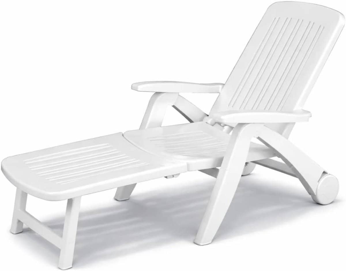 lounger tuinstoel ligbed buiten ontspannen in de zon