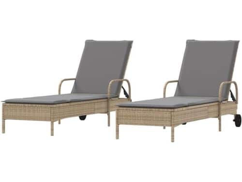 Loungers met Kussens - Tuinstoel Ligbed - Ontspannen in de