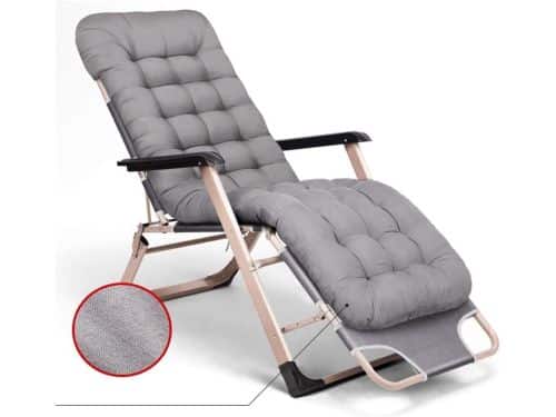 Loungestoel Opvouwbaar - Relaxfauteuil Ligbed - Buiten Ontspannen - Verstelbare
