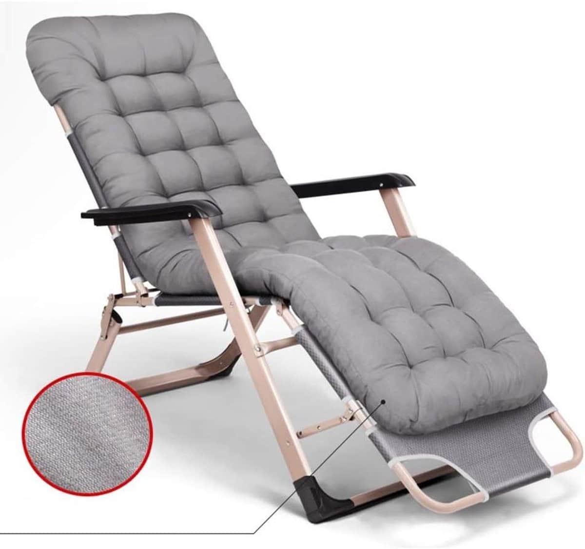 loungestoel opvouwbaar relaxfauteuil ligbed buiten ontspannen verstelbare