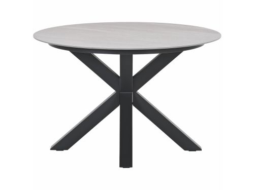 Lowland tafel - Ø120 cm - carbon black - Centostone