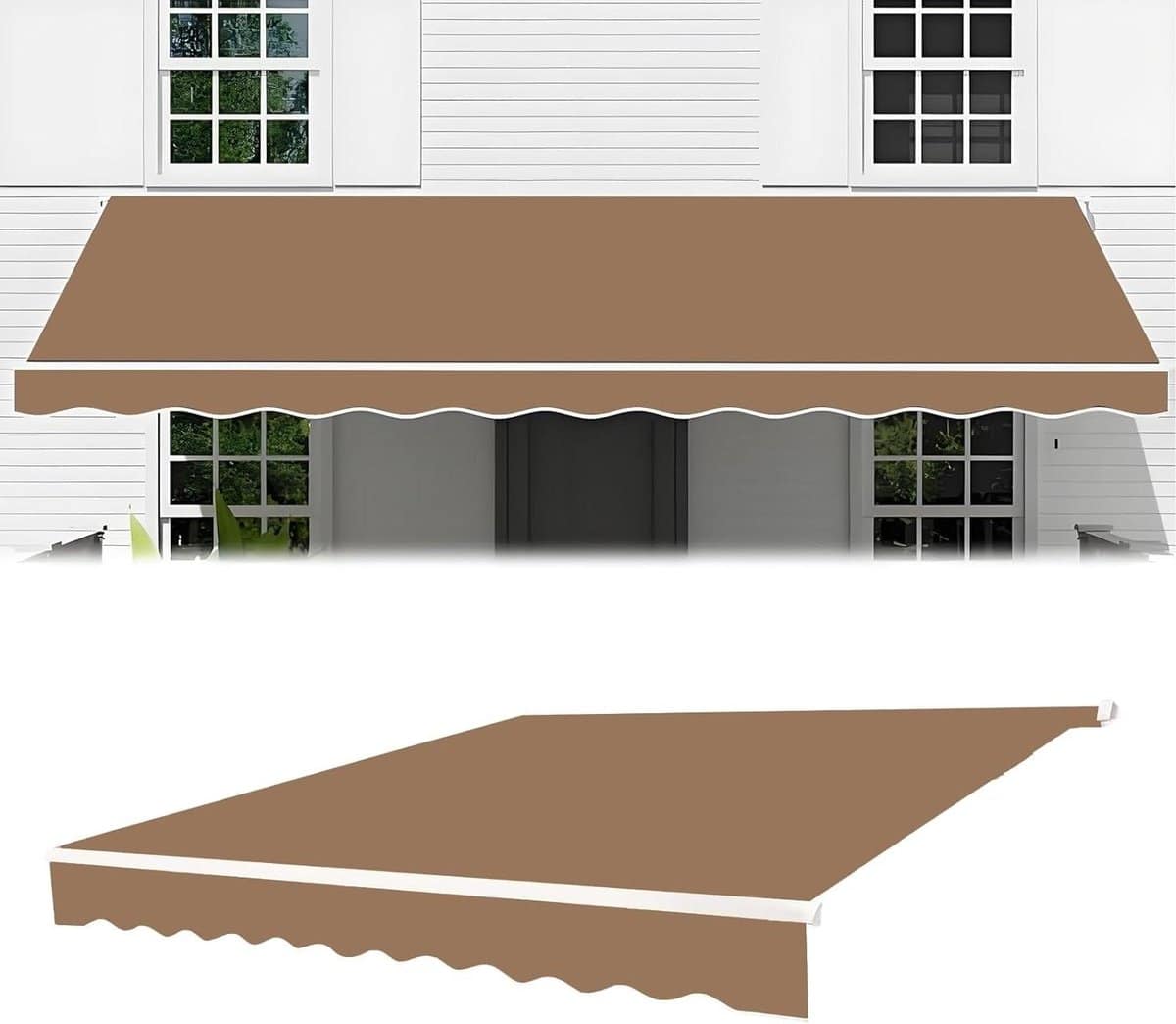 luifel stof parasolhoes buitenruimte schaduw waterdicht polyester