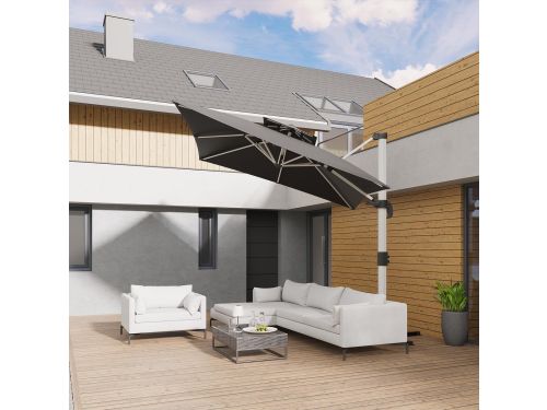 Luxe XXL Zweefparasol 300 x 400 cm met 360° Rotatie