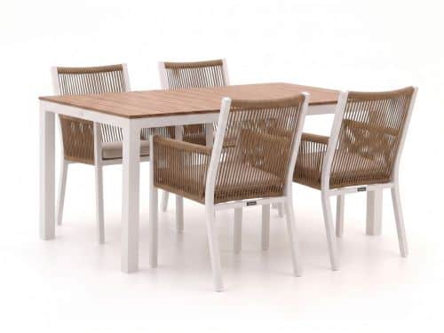 Manifesto Rivola/Fidenza 160cm dining tuinset 5-delig - Laagste prijsgarantie!