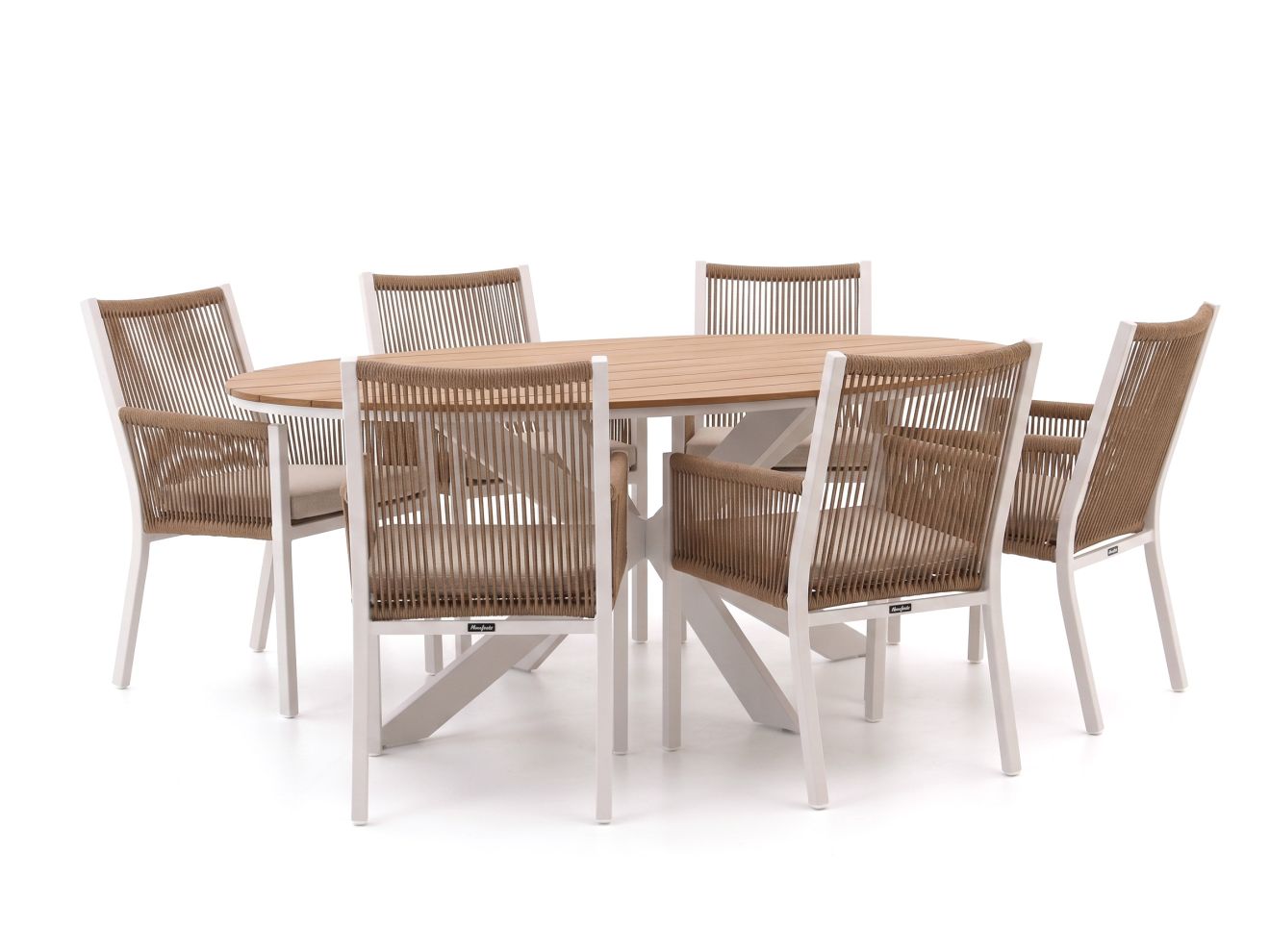 manifesto rivola/fidenza 180cm dining tuinset 7 delig laagste prijsgarantie!