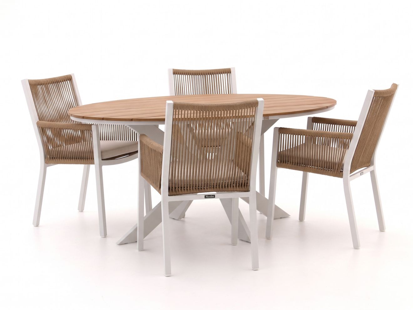 manifesto rivola/fidenza 180cm ovaal dining tuinset 7 delig laagste prijsgarantie!