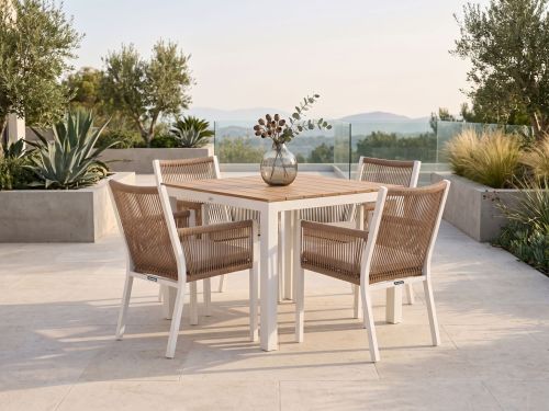 Manifesto Rivola/Fidenza 90cm dining tuinset 5-delig - Laagste prijsgarantie!
