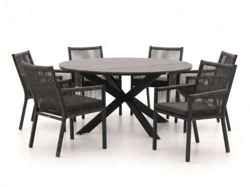 Manifesto Rivola/Fidenza ø149cm dining tuinset 7-delig - Laagste prijsgarantie!