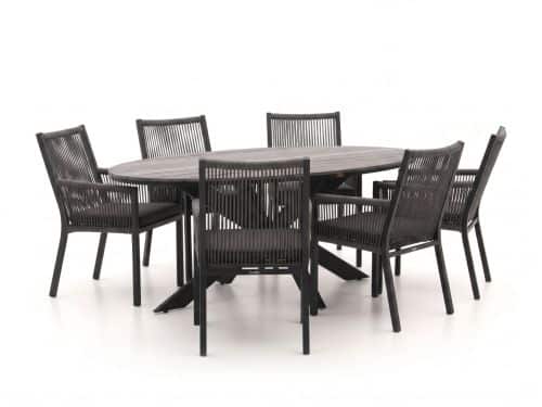 Manifesto Rivola/Fidenza ovaal 180cm dining tuinset 7-delig - Laagste prijsgarantie!