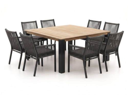 Manifesto Rivola/ROUGH-X 170cm dining tuinset 9-delig - Laagste prijsgarantie!