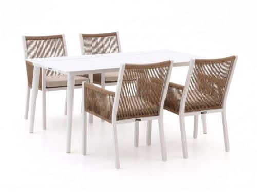 Manifesto Rivola/Sora 160cm dining tuinset 5-delig - Laagste prijsgarantie!