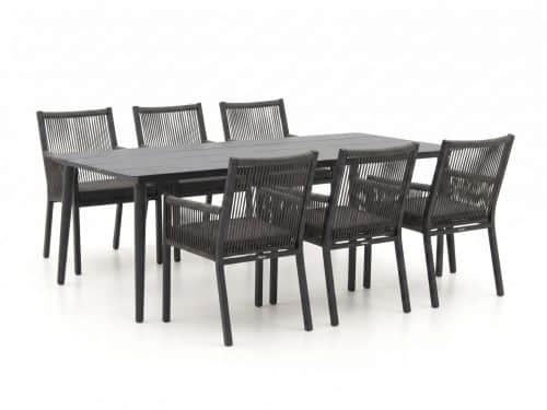 Manifesto Rivola/Sora 220cm dining tuinset 7-delig - Laagste prijsgarantie!
