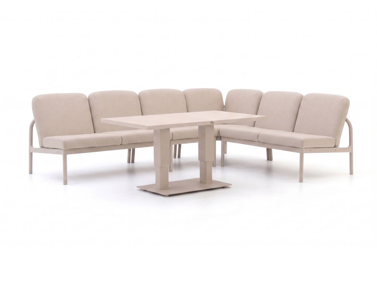 manifesto san teodoro/usini 140cm hoek dining loungeset 5 delig verstelbaar laagste prijsgarantie!