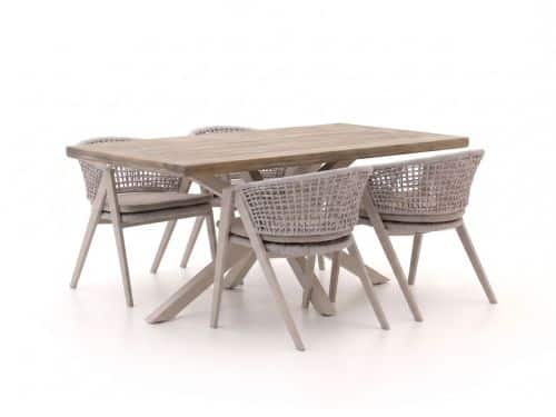 Manifesto Valsecca/Montorio 160cm dining tuinset 5-delig - Laagste prijsgarantie!