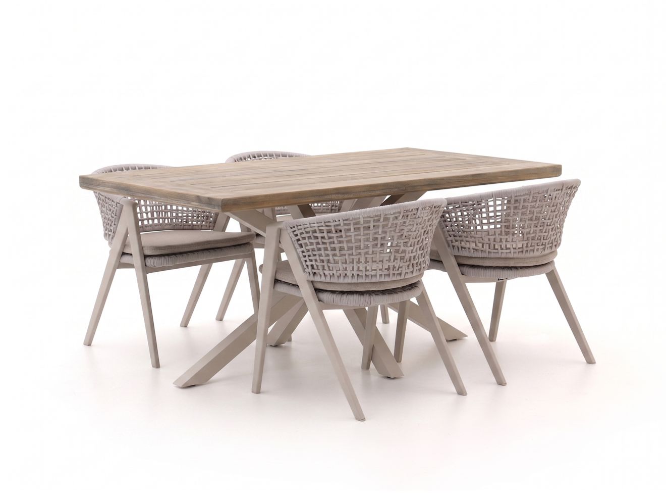 manifesto valsecca/montorio 160cm dining tuinset 5 delig laagste prijsgarantie!