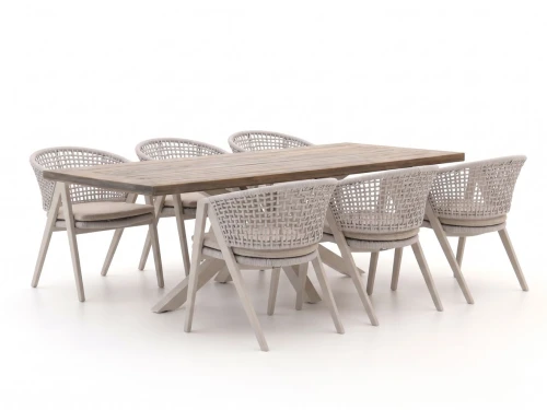 Manifesto Valsecca/Montorio 220cm dining tuinset 7-delig - Laagste prijsgarantie!