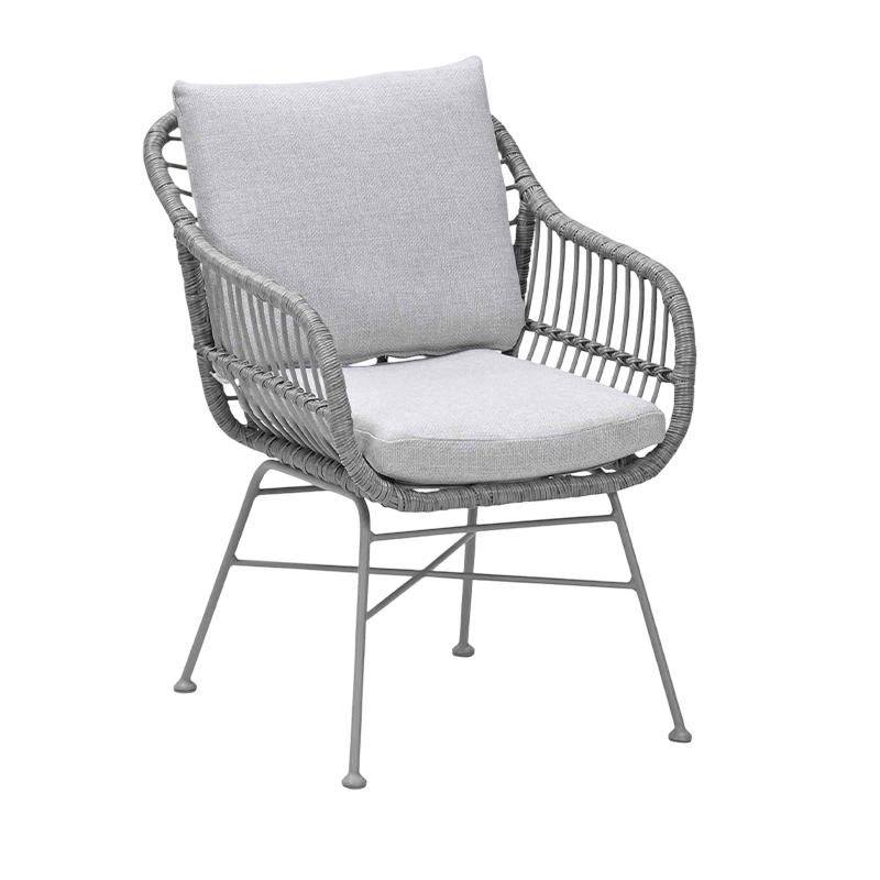 margriet dining fauteuil taupe/grey sand garden impressions garden impressions