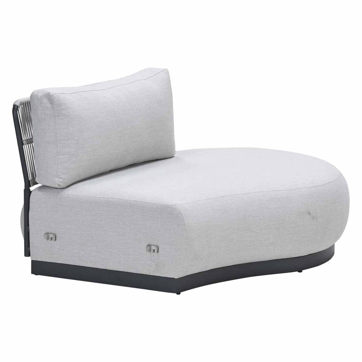 marseille 1 zits curved chaise longue links valley sand