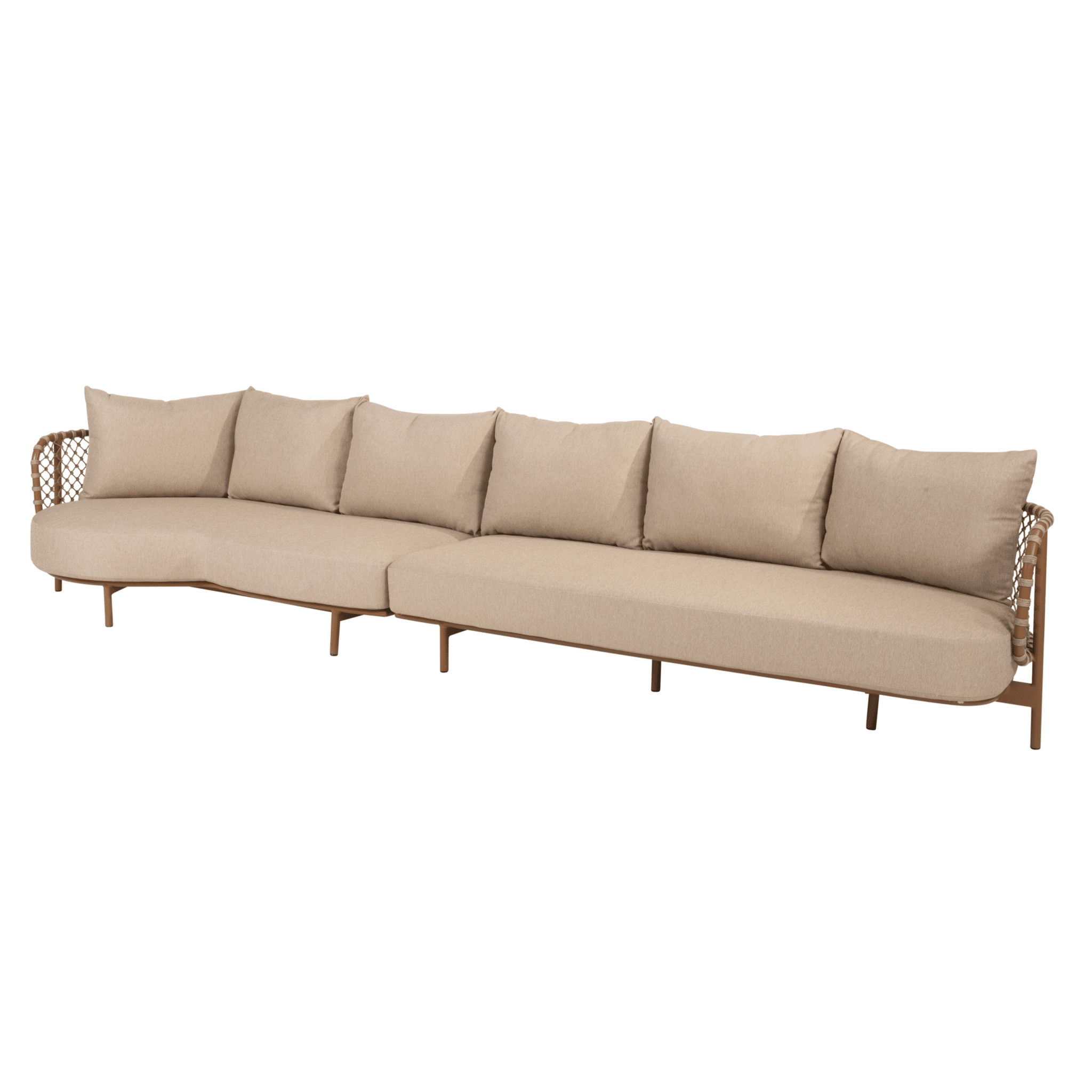 martinique chaise longue loungeset 2 delig amber rope 4 seasons outdoor