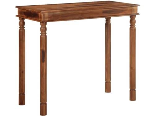 Massieve Houten Bartafel 120x60 cm - Stevig Acacia Hout