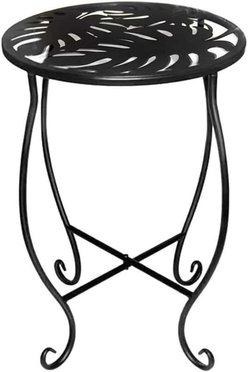 metalen bijzettafel buitentafel accent terras en tuin