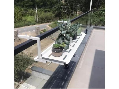 Metalen bijzettafel - Hangtafel bureau - Balkon inrichten - Ruimtebesparend