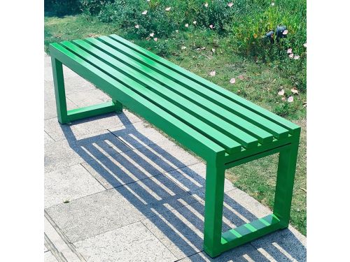 Metalen Parkbank - Buitenbank Tuinbank - Ontspannen in Tuin