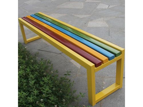 Metalen Tuinbank - Parkbank Loveseat - Buiten Ontspannen - Massief