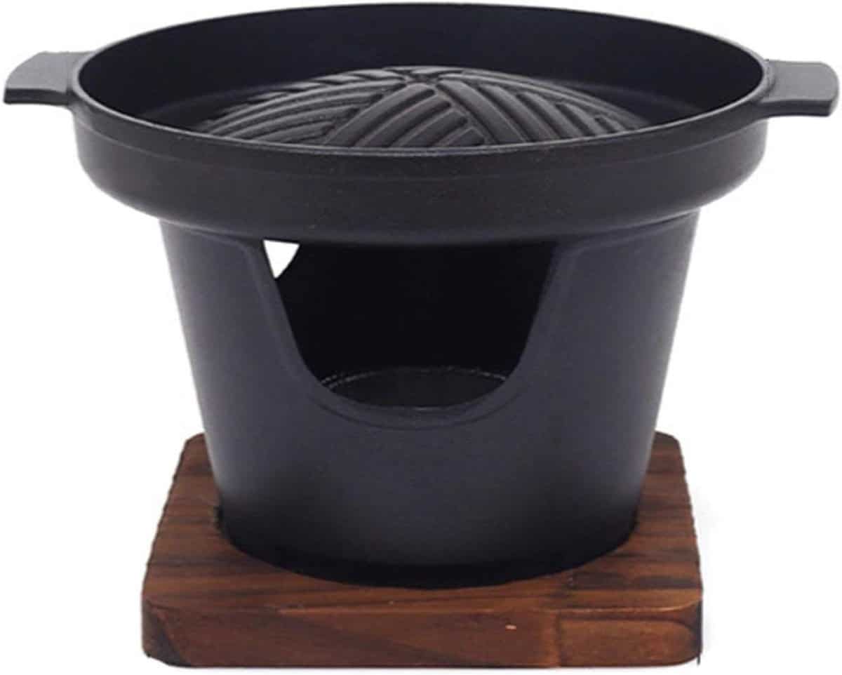 mini japanse bbq grill tafelgrill houtskool gezellig grillen